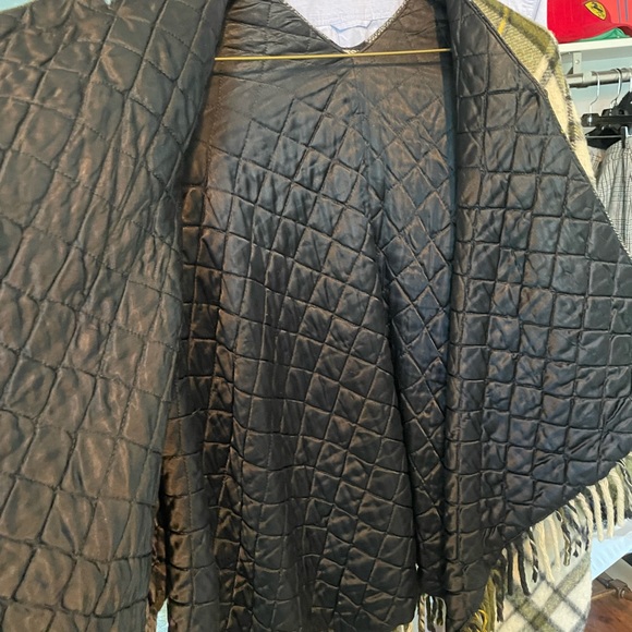 Woolrich Royal Forn Tartan Cape or Wrap coat / vintage - Picture 4 of 5